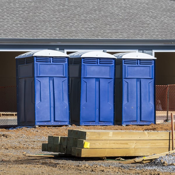 how do i determine the correct number of portable restrooms necessary for my event in Warwick OK